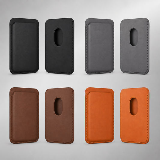 Magnet Leather Wallet Case